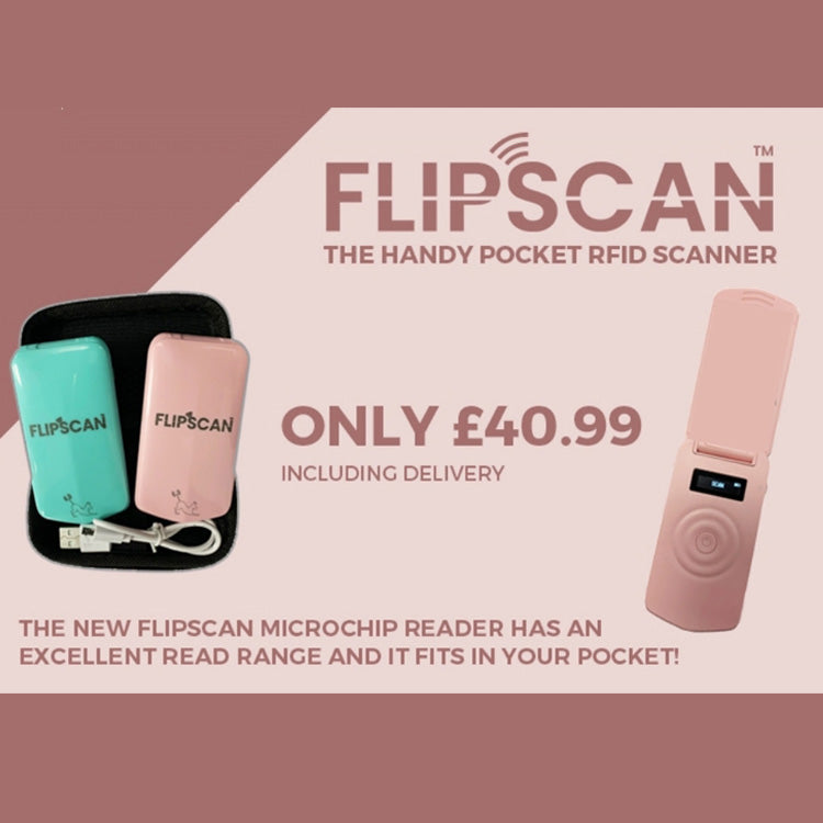 Pet FlipScan Microchip Scanner